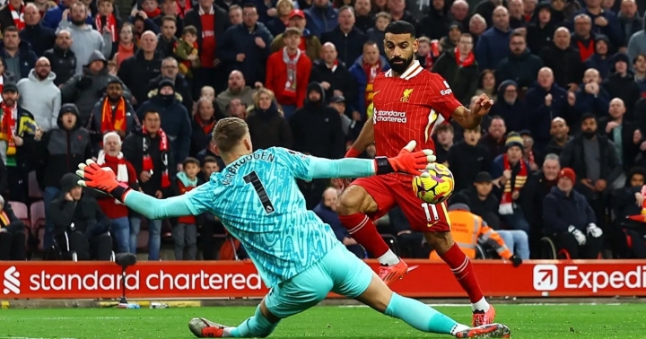 利物浦大破布莱顿，取得胜利