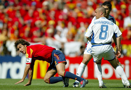 西班牙队洋洋得意，即将与希腊队对阵的简单介绍